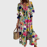 Zariah | Robe longue élégante au style bohème