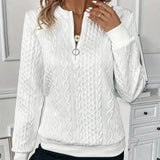 Sylvie | Pull en tricot à fermeture éclair