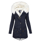 Bernadette | Parka Capuche Fausse Fourrure Doudoune