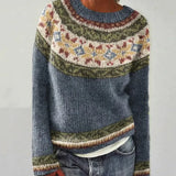 Colette | Pull en câble à motif norvégien
