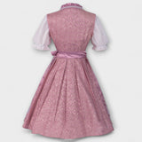 Miren - Robe de fête de printemps décorée de fleurs avec dentelle pour femmes