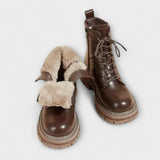 Heidrun | Bottes fourrées avec lacets