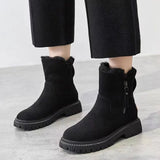 Gunhild | Bottes fourrées avec fermeture éclair