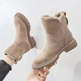 Gunhild | Bottes fourrées avec fermeture éclair