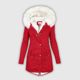 Bernadette | Parka Capuche Fausse Fourrure Doudoune