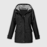 Pascale | Veste à capuche imperméable Doudoune