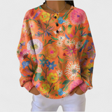 Myriam | Pull à imprimé floral