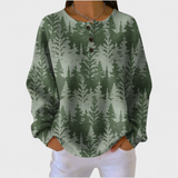 Nadine | Pull en Maille Torsadée à Motif Arbre