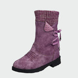 Bottines en daim élégantes