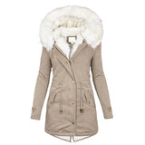 Bernadette | Parka Capuche Fausse Fourrure Doudoune