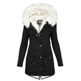 Bernadette | Parka Capuche Fausse Fourrure Doudoune