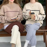 Jacqueline | En tricot à torsades classique Pull