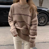 Jacqueline | En tricot à torsades classique Pull