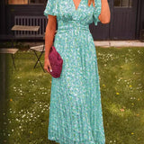 Elis – Robe longue et légère avec motif floral