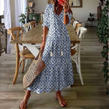 Luna | Robe midi boho décontractée