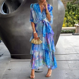 Casar – Robe en Chiffon Élégante