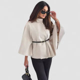 Aline - Manteau Papillon avec Ceinture