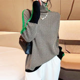 Corinne | Pull à col roulé en chevrons