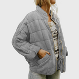 Patricia | Veste de mi-saison vert olive