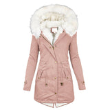 Bernadette | Parka Capuche Fausse Fourrure Doudoune
