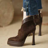 Dora - Bottines au style moderne, confort et attitude