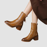 Clara - Bottes en cuir