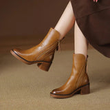 Clara - Bottes en cuir