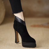 Dora - Bottines au style moderne, confort et attitude