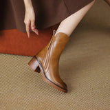 Clara - Bottes en cuir