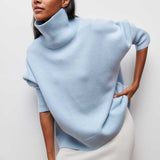 Catherine | Maille torsadée à col roulé Pull