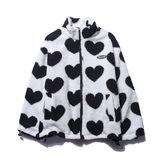 BacioDeluxe | Manteau Cœur Réversible - Collection Unique