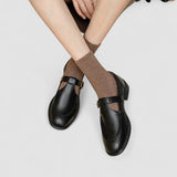 Ariana - Chaussures Mary Jane orthopédiques à bout carré