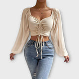 Jacqueline - Blouse de soirée polyvalente