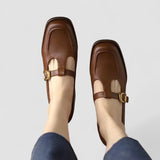 Elisabete - Chaussures orthopédiques avec brides Mary Jane