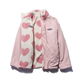BacioDeluxe | Manteau Cœur Réversible - Collection Unique