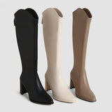 Hilda - Bottes à talon bloc et élégance pour l'hiver
