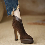 Dora - Bottines au style moderne, confort et attitude