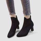 Rita - Bottines à plateforme en daim