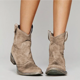 Lore | Bottines en daim au style western