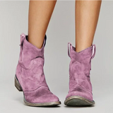 Lore | Bottines en daim au style western
