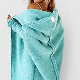 Sabine | Cardigan à Capuche Oversize