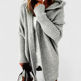 Sabine | Cardigan à Capuche Oversize