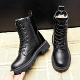 Waltraud | Bottes à lacets doublées