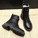 Waltraud | Bottes à lacets doublées