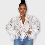 Savannah - Blouse asymétrique