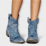 Marla - Bottes en daim au style savane
