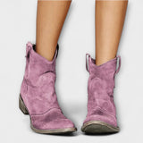 Marla - Bottes en daim au style savane