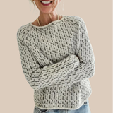 Cátia - Pull en maille texturée