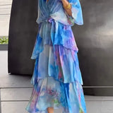 Casar – Robe en Chiffon Élégante