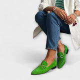 Kaia – Ballerines à bout pointu à enfiler